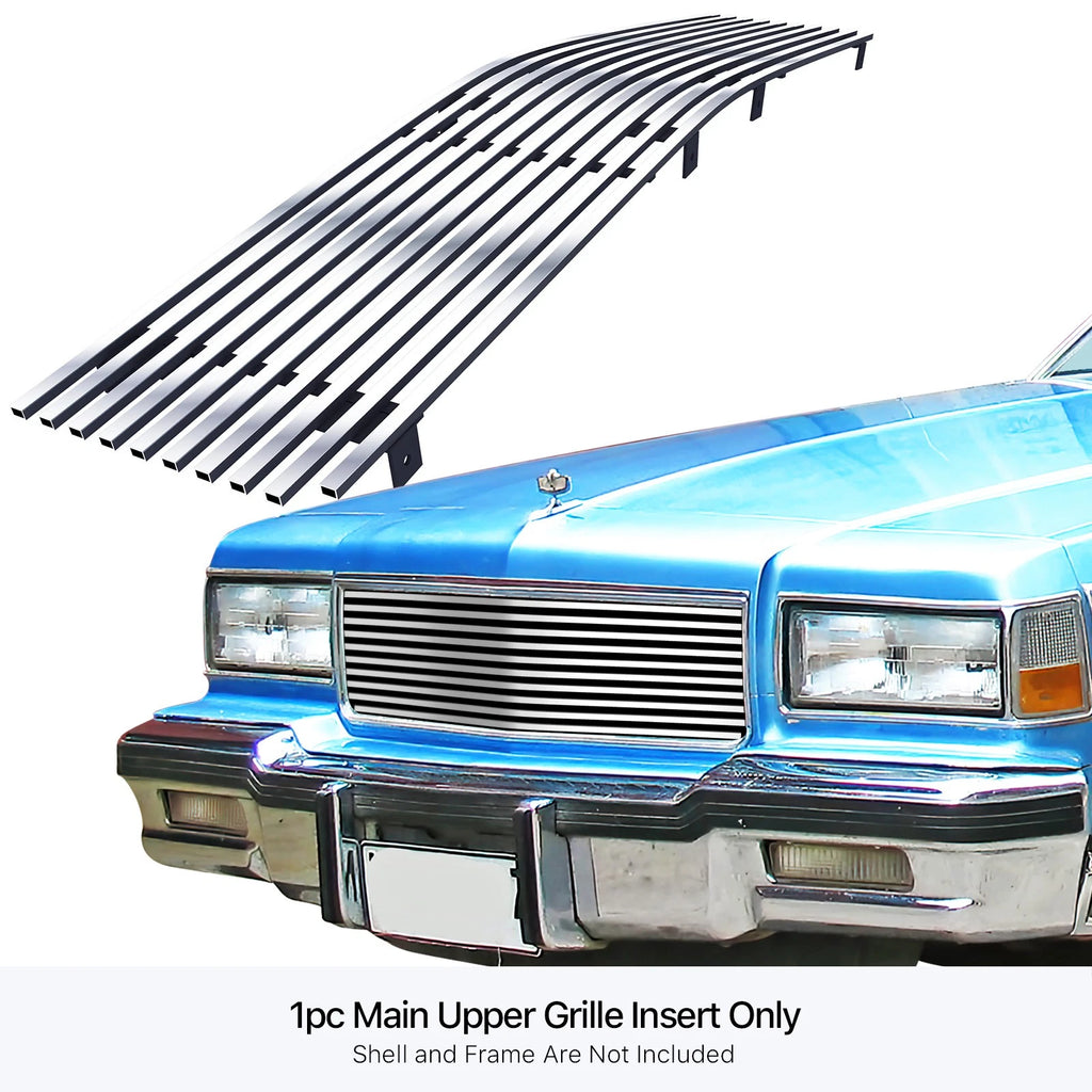Stainless Chrome Billet Grille Insert for Chevy Caprice (1986-1990)
