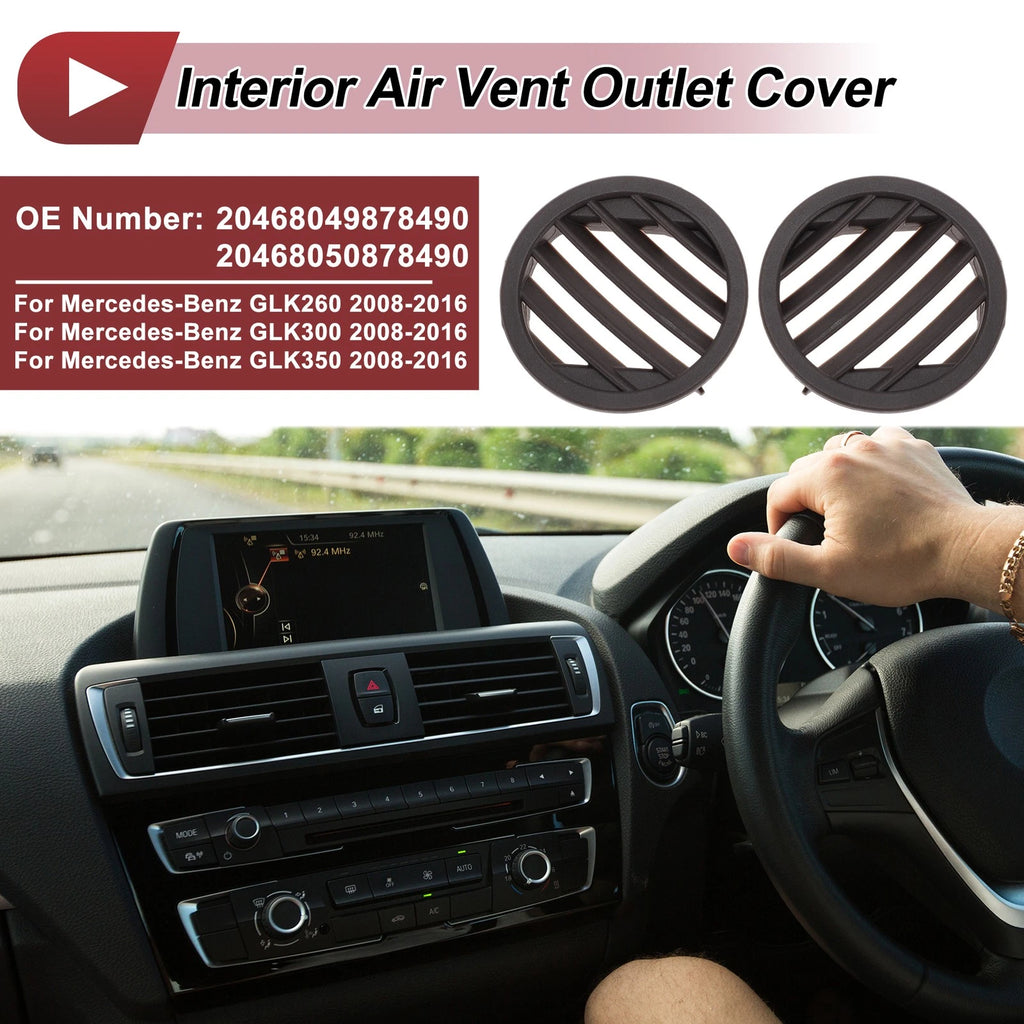Air Outlet Vent Grille No.20468049878490 for Mercedes-Benz GLK260 (2008–2016)