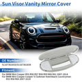 Sun Visor Vanity Mirror Cover for BMW Mini Cooper R55 R56 Gray