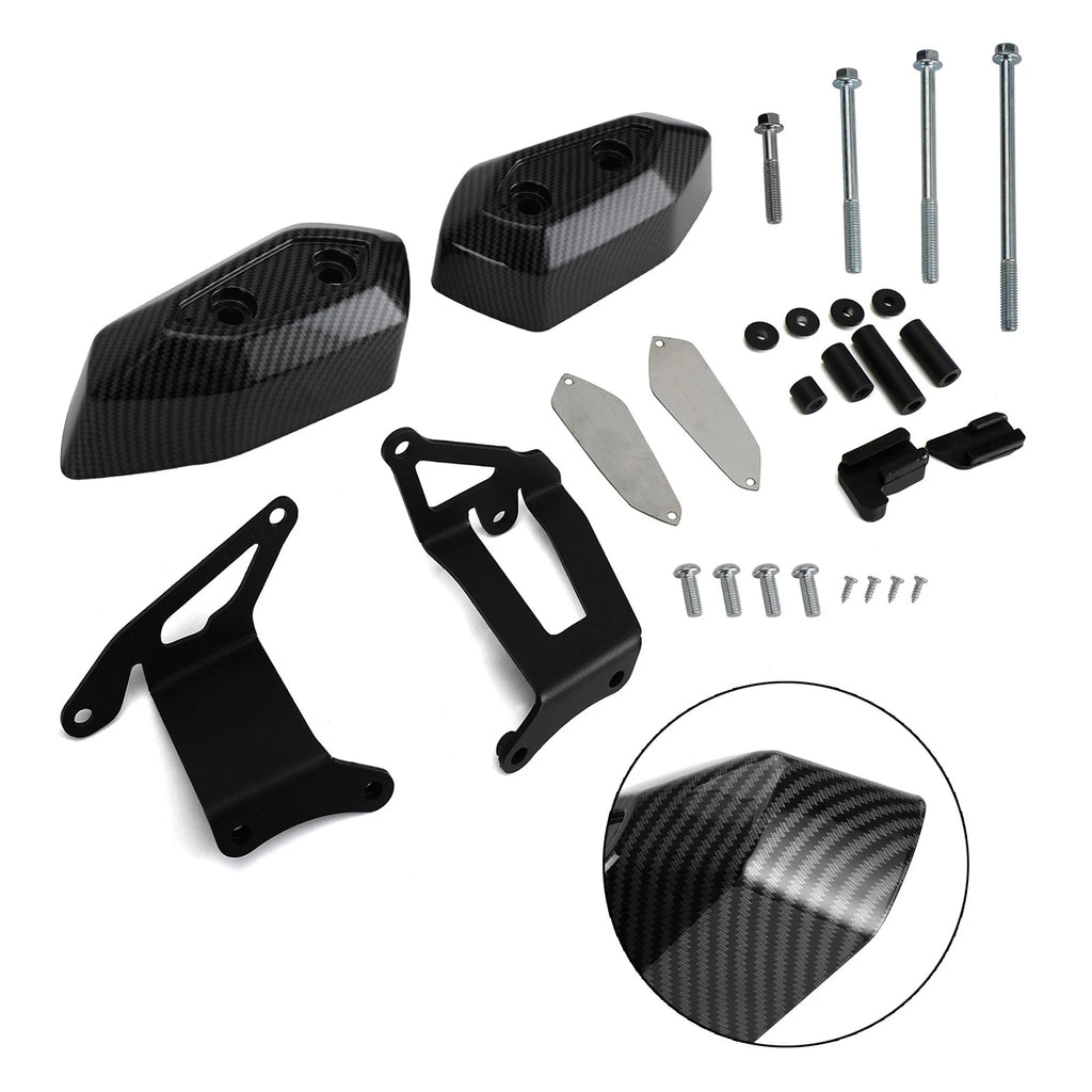 Plastic Engine Protector Covers for Yamaha YZF R15 V4 (2021–2023)