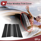 Door Pillar Window Trim for Ford Explorer (2020–2023) Black