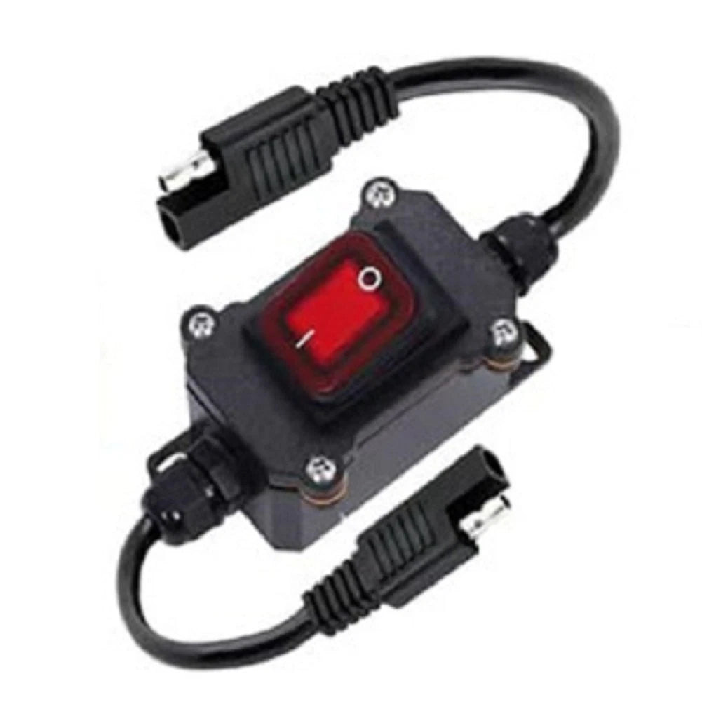Inline SAE Power Switch for Universal Applications (12V 24V)
