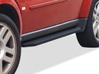 iBoard Black Running Boards for Dodge Nitro (2007–2012)