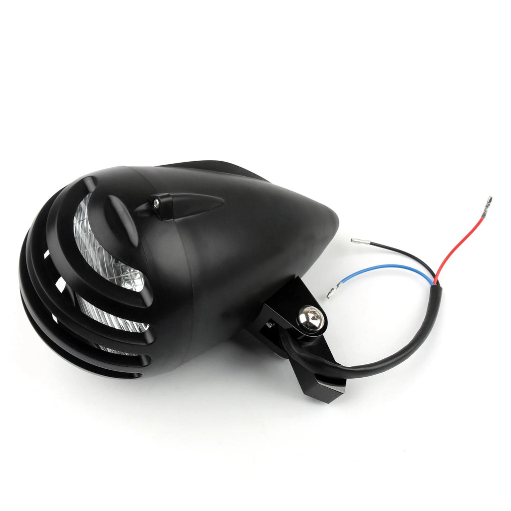 5.5" Black Bullet Headlight for Chopper Cruiser