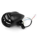 5.5" Black Bullet Headlight for Chopper Cruiser