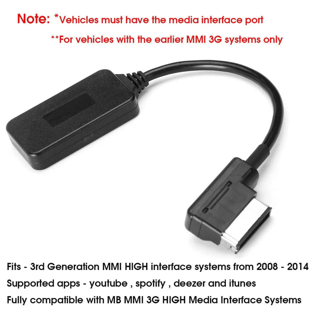 Interface / Bluetooth Music / Adapter Cable for Mercedes-Benz AMI MMI