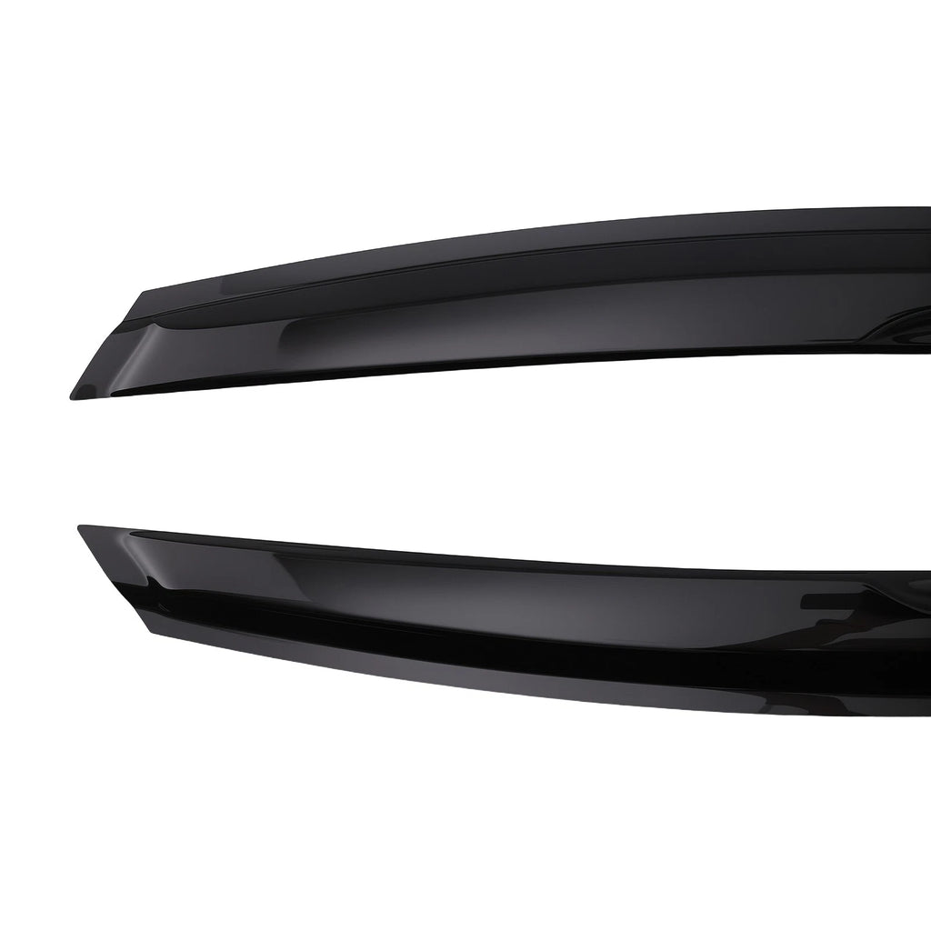 Set of 4 Window Visor Guards for Hyundai Sonata (2015–2019) Black