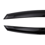 Set of 4 Window Visor Guards for Hyundai Sonata (2015–2019) Black