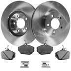 Brake Disc Rotors and Pads Kit for Ford Taurus Mercury Sable (2001)