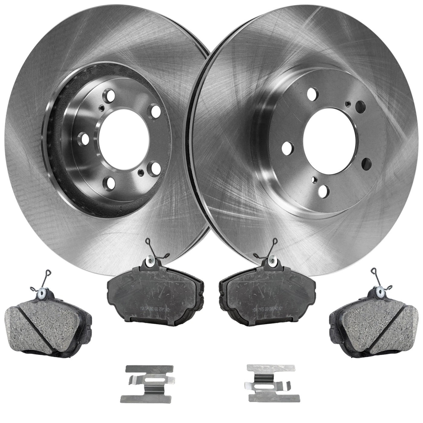 Brake Disc Rotors and Pads Kit for Ford Taurus Mercury Sable (2001)