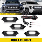 White LED Grille Lights for Toyota Tacoma TRD Off-Road (2024–2025) 53111-AK040 EV