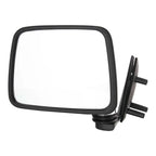 Manual Mirror for Nissan D21 (1986–1994) Left Black Base Chrome