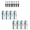 Denso 8 Iridium Spark Plugs & NGK Ignition Coil Boots Kit for Ford E-150 (2004–2014)