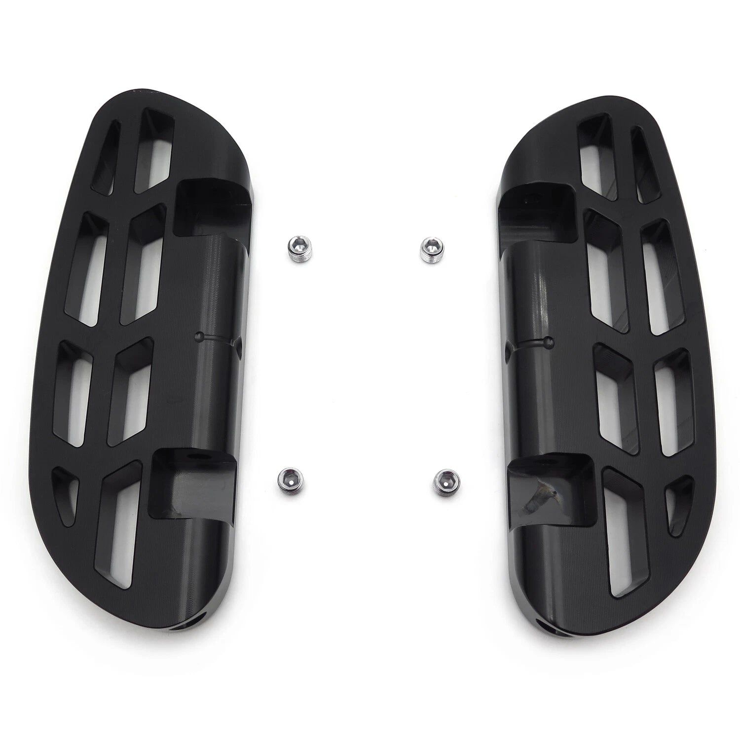 2PC Dominator Passenger Rear Footboard Knob for Harley Touring Trike (1993–2019)