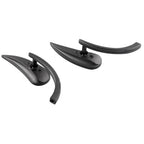 Black Rearview Side Mirrors for Harley Cruiser Chopper Custom