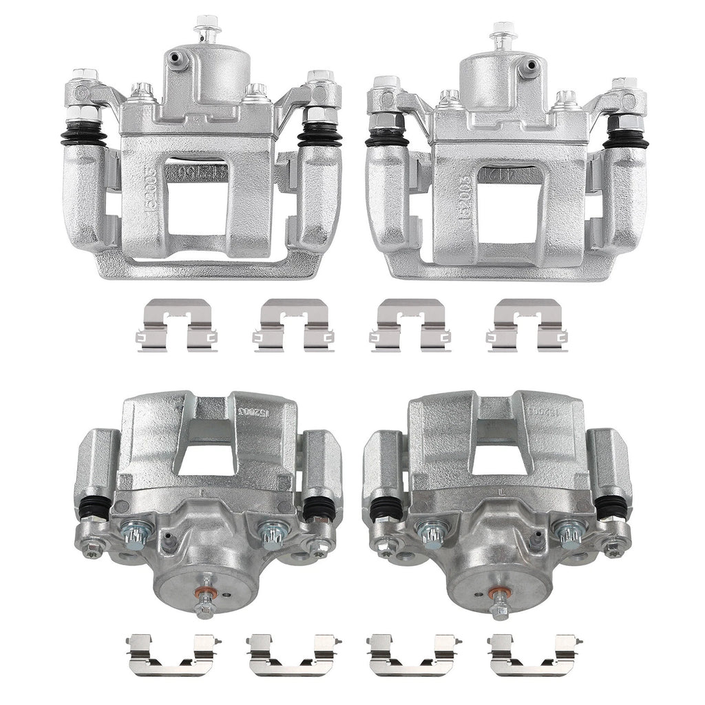 4X Disc Brake Caliper Set for Kia Optima 2.4L (2011–2015) 19-B6457 19B6456 19B6461
