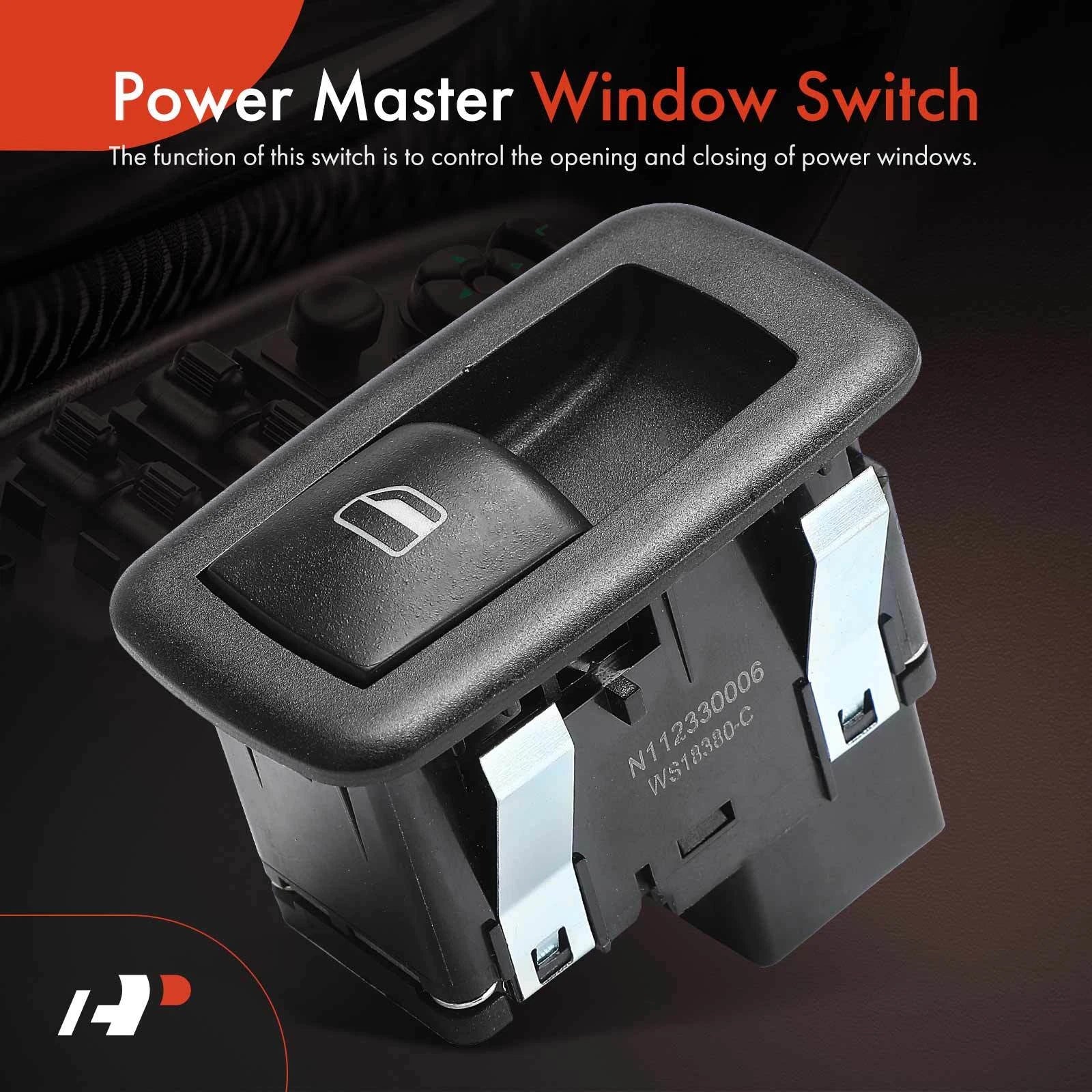 Rear Side Power Window Switch for Jeep Cherokee (2014-2017)