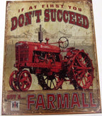 Vintage Replica Tin Metal Sign for Farmall (1742)