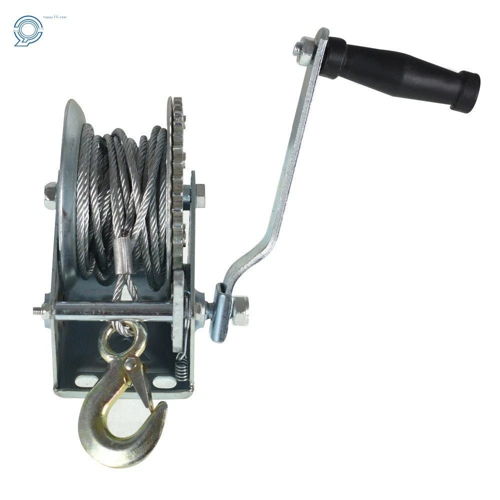 Hand Winch for Boat with 10m Cable (32ft)