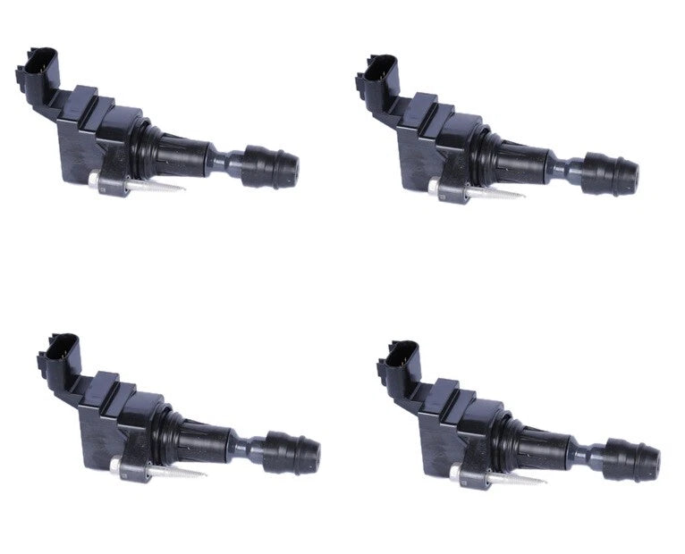 Set of 4 Ignition Coils for Saturn Pontiac GMC Chevrolet Buick (L4)