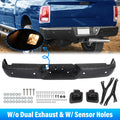 Rear Bumper Assembly for Ram 2500 3500 (2013–2018) with Sensor Holes