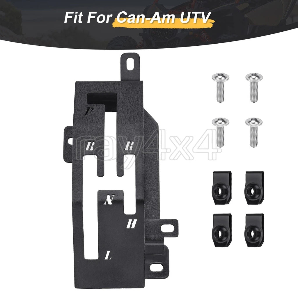 Black Steel Quick Shifter Gate for Can-Am Maverick X3 Max R RR Turbo (2017–2024)