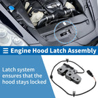 Hood Latch Assembly for Volkswagen Golf (2006–2010) No. 3CD823509