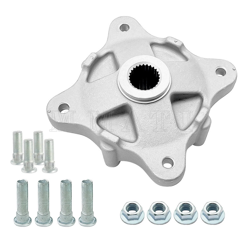 Rear Wheel Hub Kit with Studs & Nuts for Polaris Ranger 425 500 700 650 XP (2002–2005)