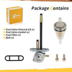 Aluminum Fuel Valve Petcock for Polaris Trail Boss, Blazer, Scrambler, Sportsman