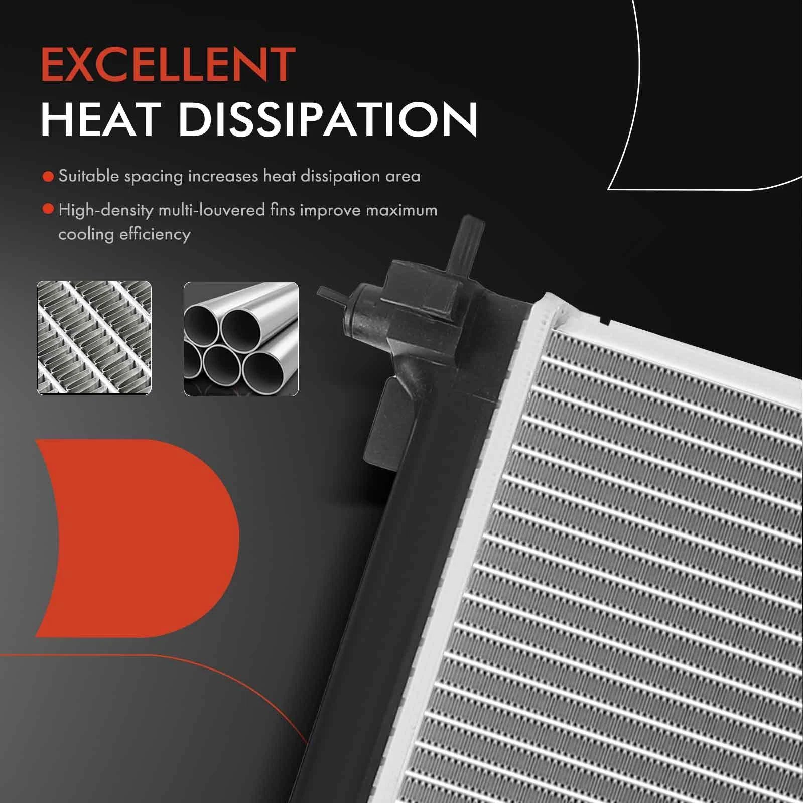 Radiator for Toyota 86, Scion FR-S, Subaru BRZ (2013–2020)