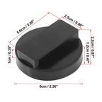 4x 0.87x2.36 Jack Pad Support Rubber Frame Rail Protector Adapter for BMW
