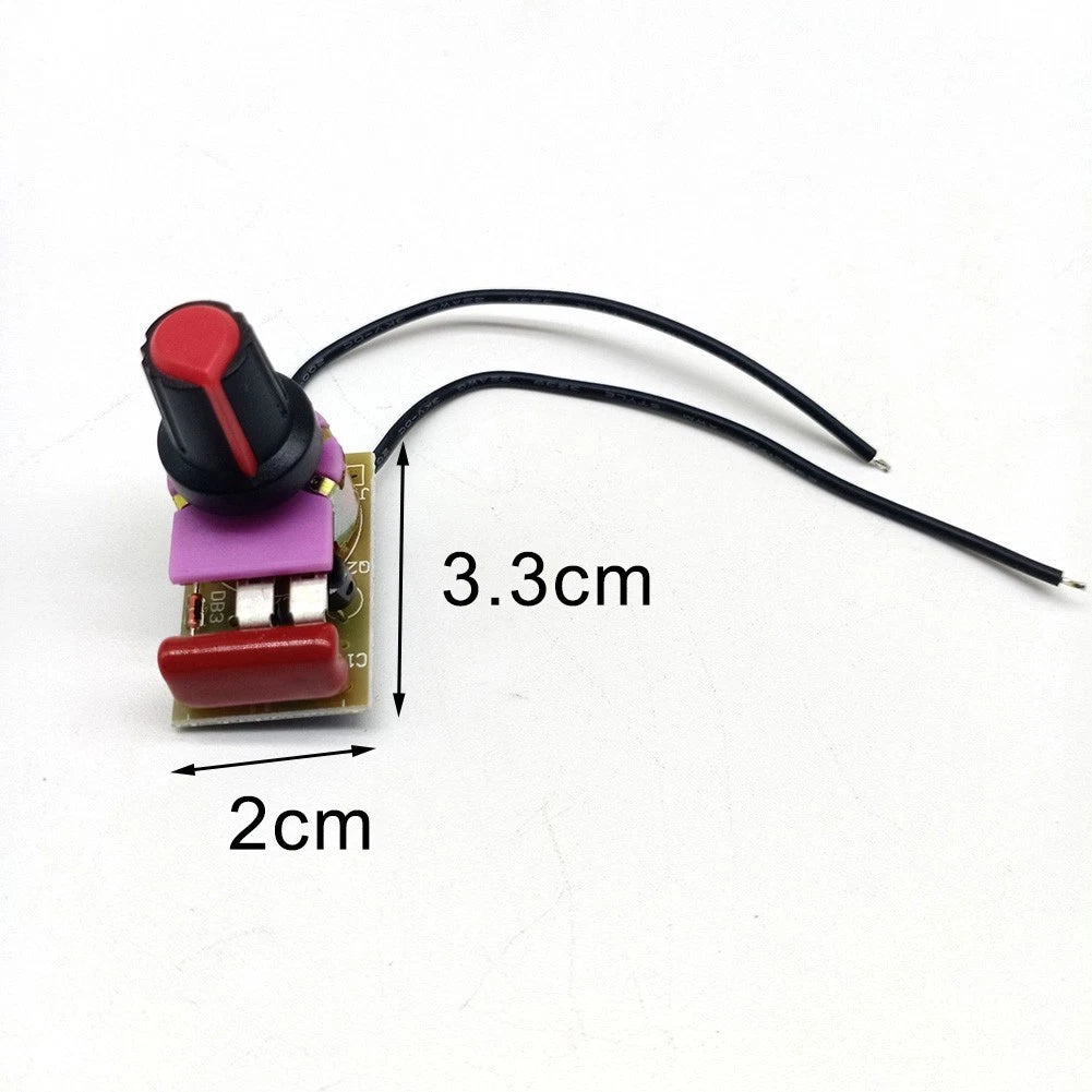 100W dimming circuit board for LED bulbs and AC motor speed adjustment