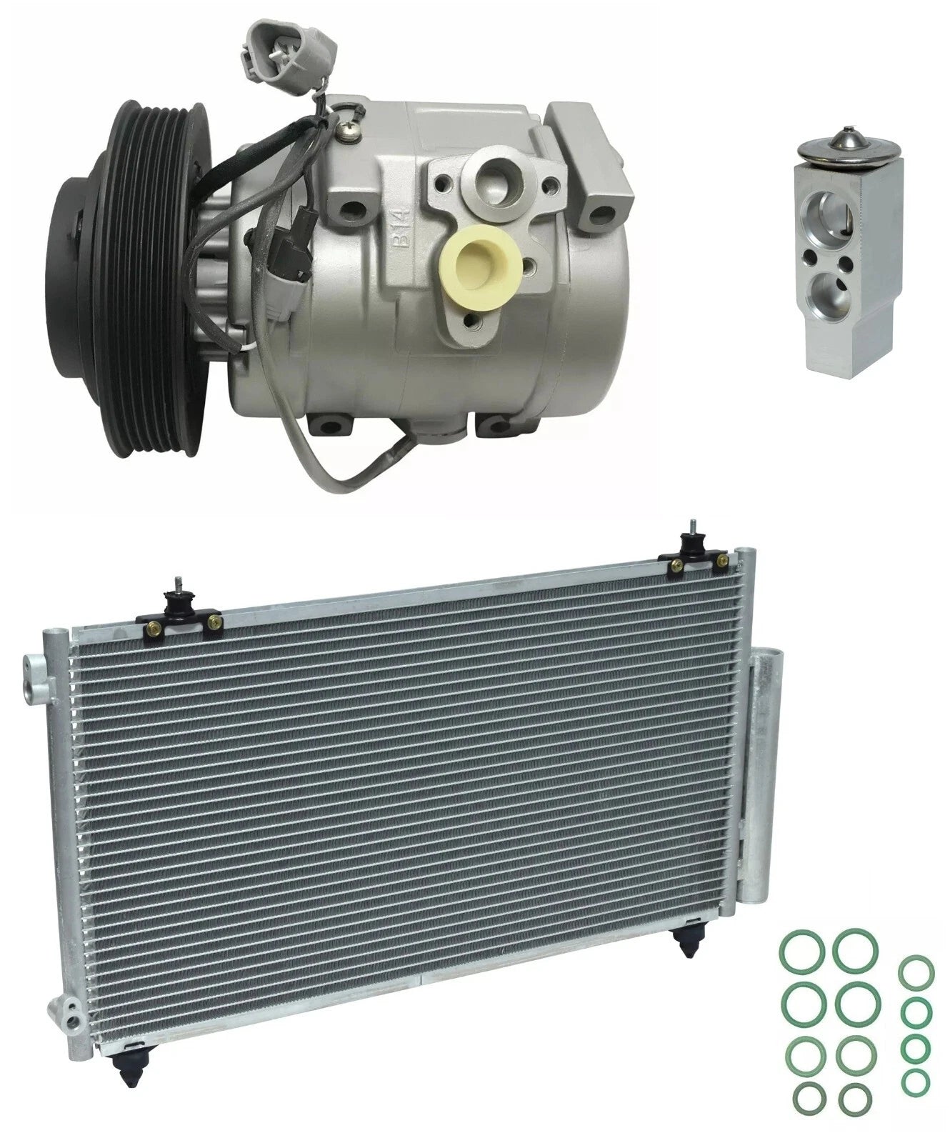 AC Compressor Kit With Condenser for Toyota Celica 1.8L (2000–2005)