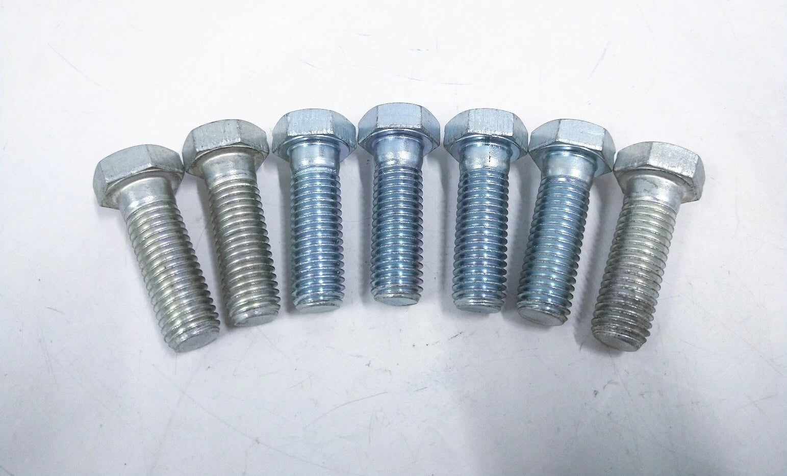 Pack of 7 UNC Hex Bolts 50mm x 16mm for Automotive Applications