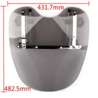 19" Windshield Windscreen w/Bracket for Harley Fatboy Softail Road King