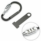 Helmet Lock Quick Release Buckle Fastener for Motorcycle Scooter Biker