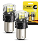 1157 BAY15D LED 6500K Reverse Backup Brake Tail Light Bulbs for