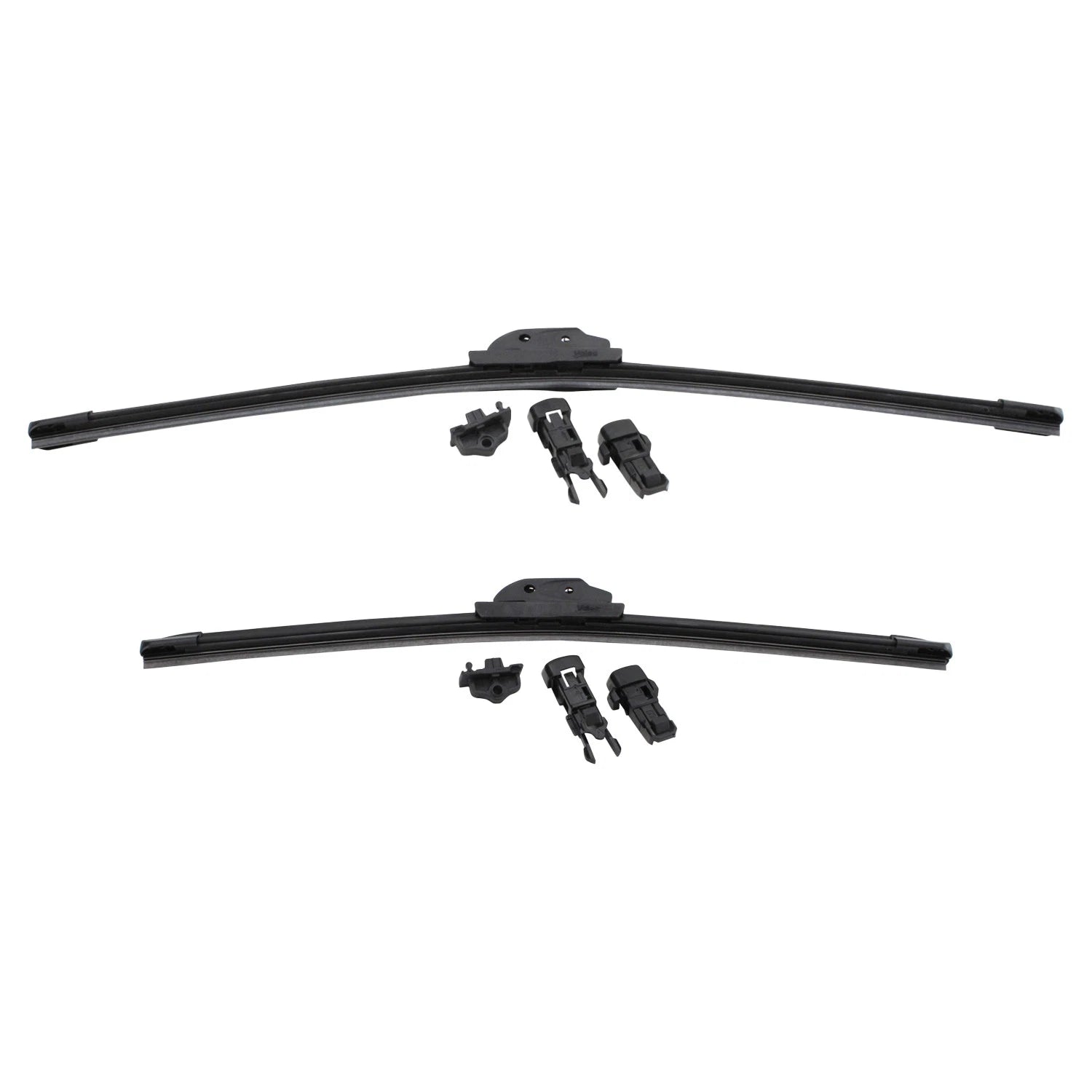2X Valeo Beam Titanium Windshield Wiper Blades for 22" 18"