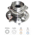 Set of 2 Wheel Hubs for Toyota Sienna (2004–2010) AWD