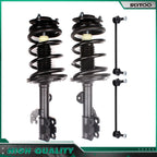 Front Struts w/ Coil Spring Assembly Sway Bars Kit for Toyota Camry (2007–2011)
