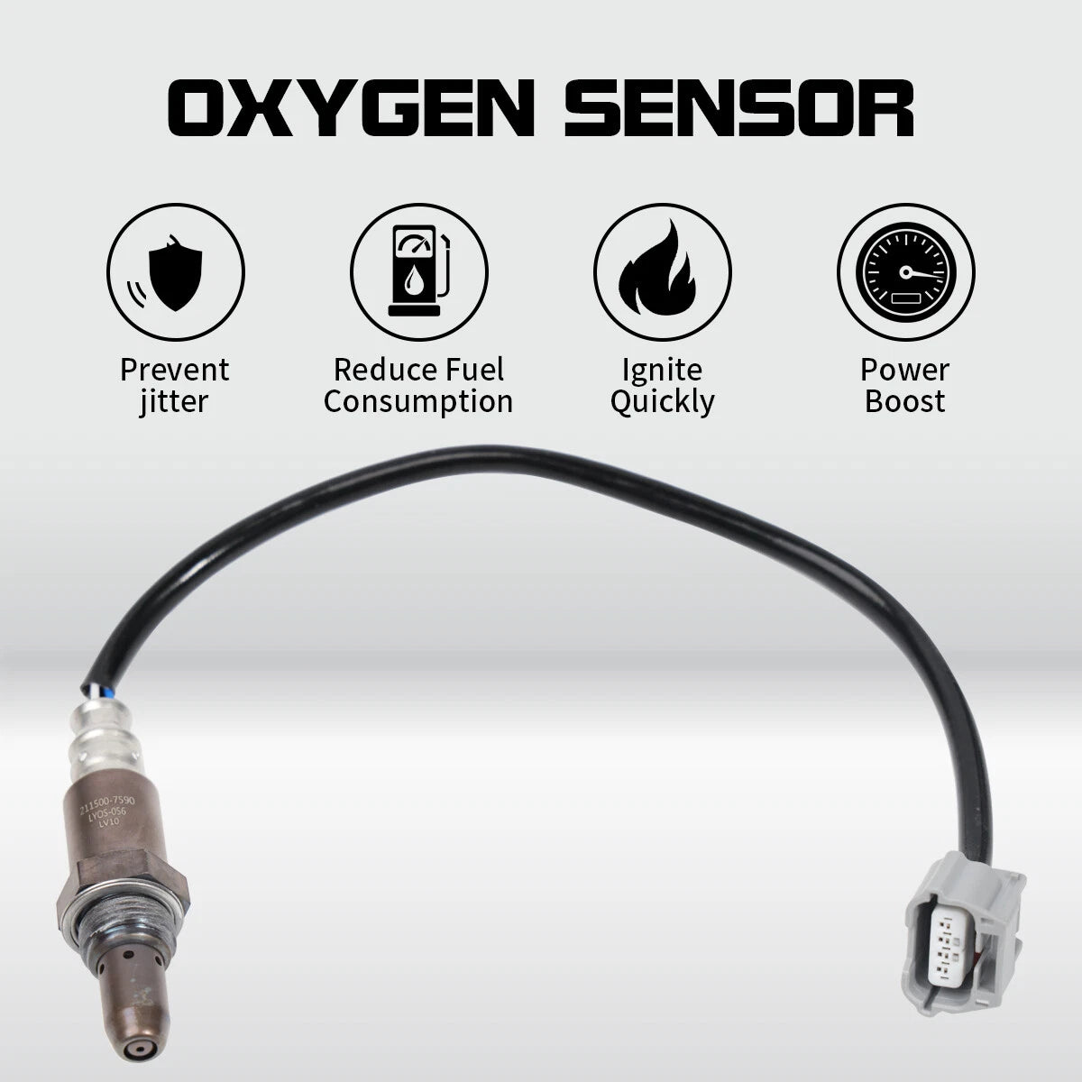 2X O2 Sensor for Nissan Altima 2.5L Sedan (2015–2017)