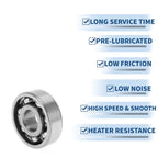 6302 Deep Groove Ball Bearing for Scooter Skateboard Wheel (P0 15x42x13mm)