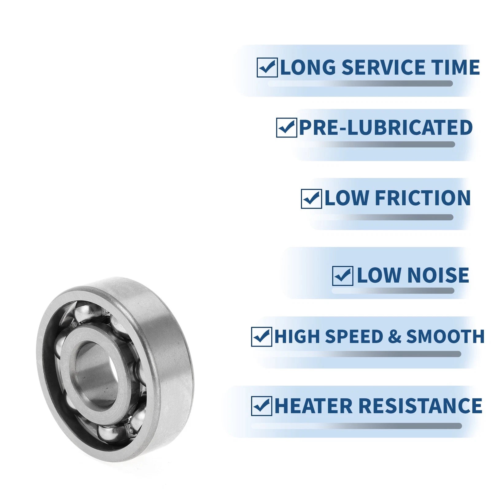 6302 Deep Groove Ball Bearing for Scooter Skateboard Wheel (P0 15x42x13mm)