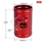 3" MAF Mass Air Flow Sensor Mount Adapter Tube for Subaru Suzuki