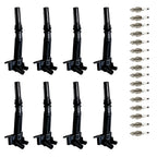 Set of 8 Ignition Coils & 16 Spark Plugs for Ford F-250 F-350 (2018–2022)