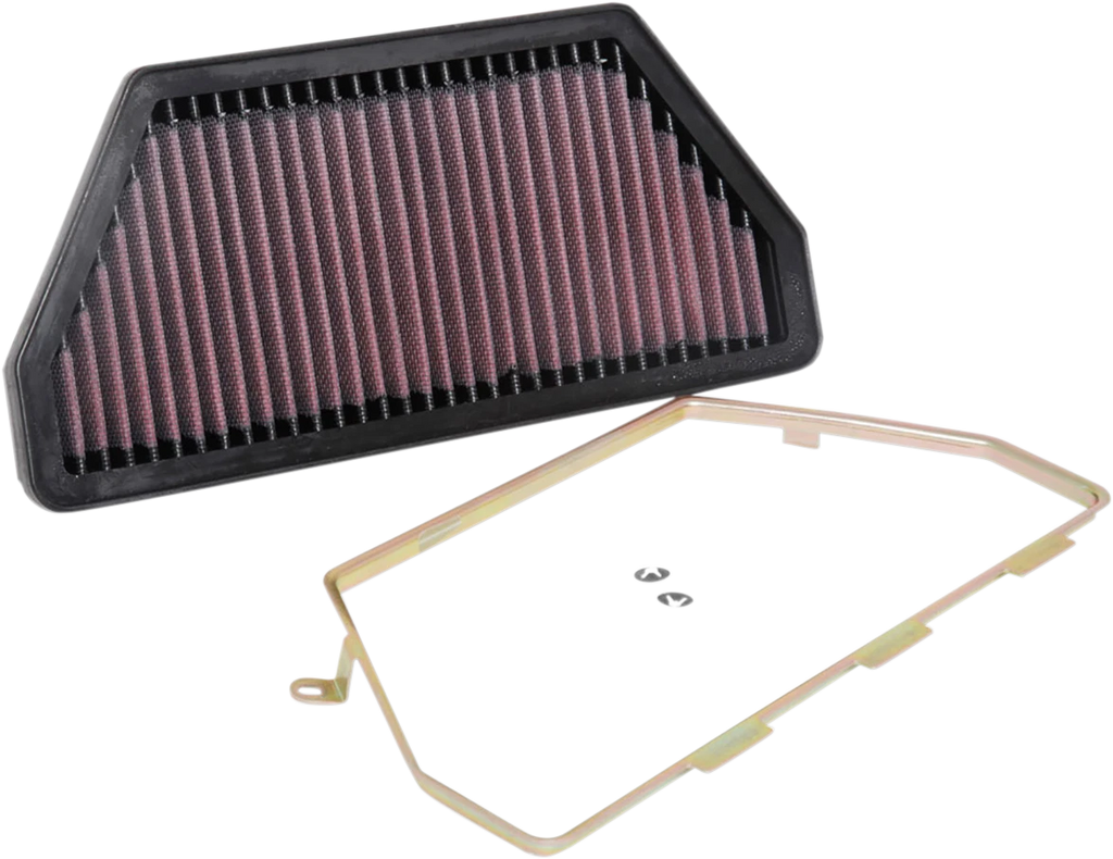K&N High-Flow Air Filter for Honda HA-1017 (OE Replacement)