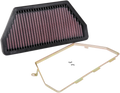 K&N High-Flow Air Filter for Honda HA-1017 (OE Replacement)
