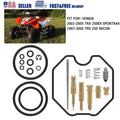 Carburetor Rebuild Kit for Honda Recon 250 TRX250TE TM Sportrax250 TRX250EX