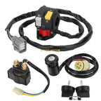 Handlebar Key Starter Relay Switch Kit for Honda Rancher 350 TRX350TM/FM (2000–2005)