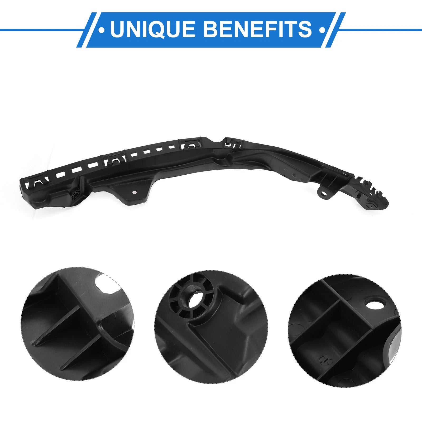 1 Pcs Front Right Bumper Retainer Bracket No. 71140TM0T00 for Honda City (2009–2014)